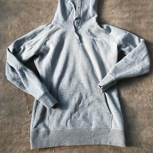 Grey gymshark hoodie